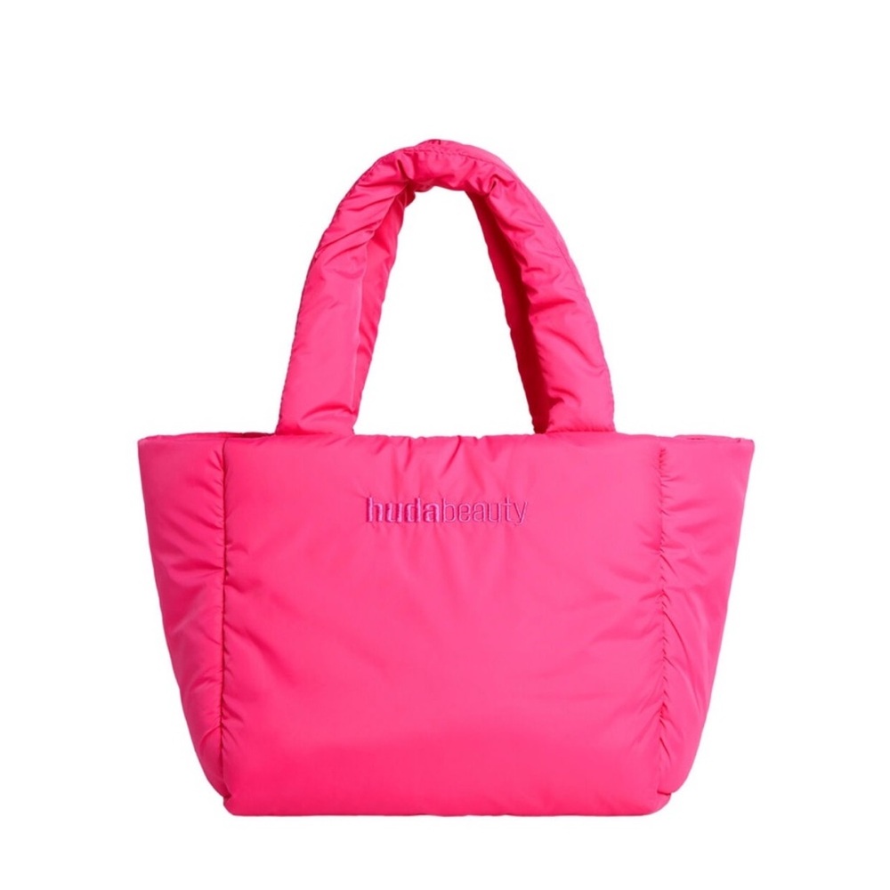 HUDA Beauty- Pink Tote Bag
